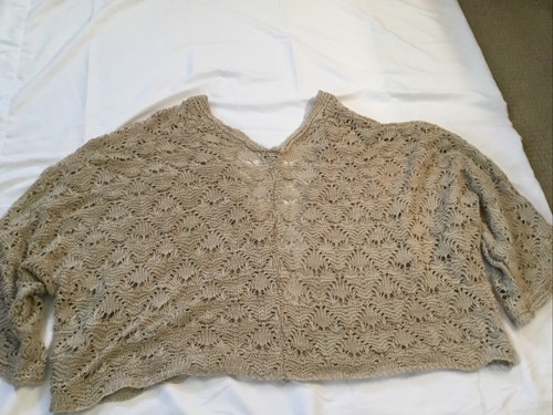 Catos Est.1946 Damen Häkeltop Gr. 26/28 - Bolero Strickjacke - Bild 9 von 10