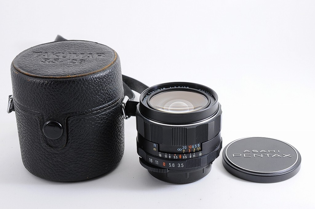 PENTAX Super Takumar 28mm f3.5 ケース付 #G4 TOP MINT】PENTAX Super Multi Coated TAKUMAR 28mm F3.5 MF