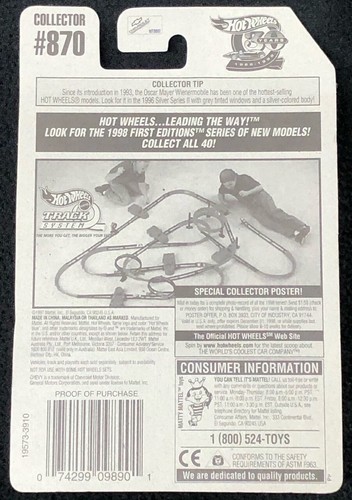 Chevy Stocker #870 1997 Hot Wheels - Imagen 3 de 3