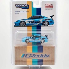 Tarmac Works Vertex Nissan Silvia S15 - 164 Greddy 2024 Mijo Limited Edition