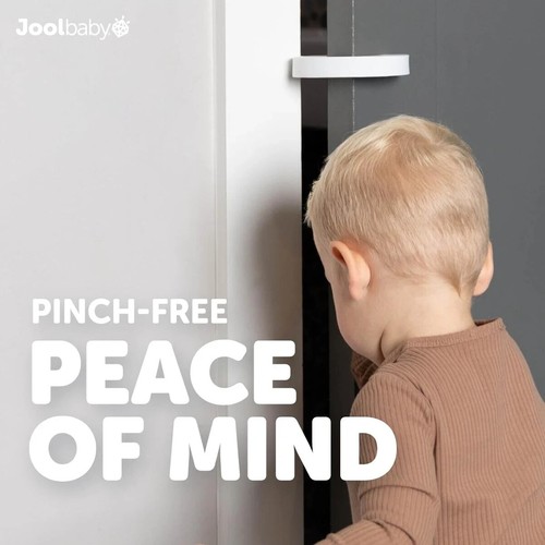 Jool Baby Door Pinch Guards 6 ct | Baby Proof Doors Extra Soft Foam Baby Safety - Picture 3 of 9