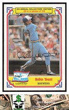1984 Topps Drake's Big Hitters #33 Robin Yount - Milwaukee Brewers HOF