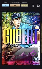 Topps Bunt 2022 In The Name S1 Rainbow Signature- Legendary - Logan Gilbert