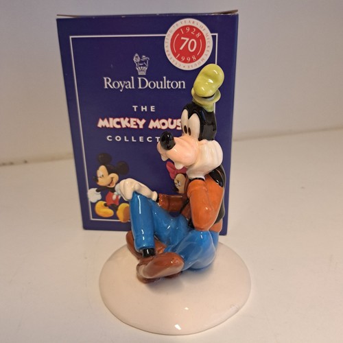 Figurine Royal Doulton Dingo MM5 The Mickey Mouse Collection  - Photo 1 sur 8