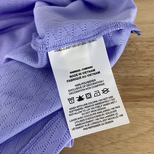 Nike Golf Shirt Men’s XXL Polo Dri Fit Golf Performance President's Cup Purple - 第 12/13 張圖片