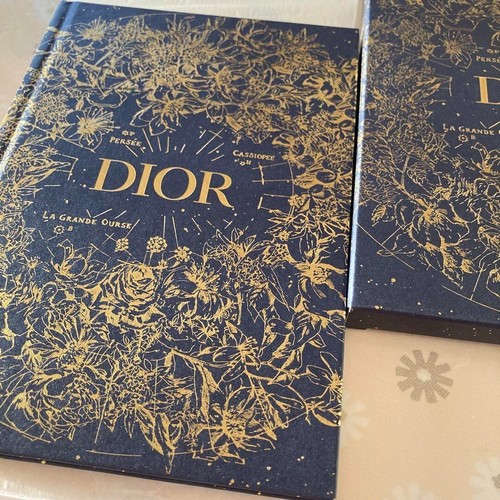Christian Dior Notebook 2022Xmas holiday Journal Novelty JAPAN NEW Gold diary - Picture 4 of 7