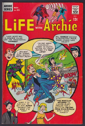 Life with Archie #55 (1967) Archie Silver-age comic VF- - Picture 4 of 5