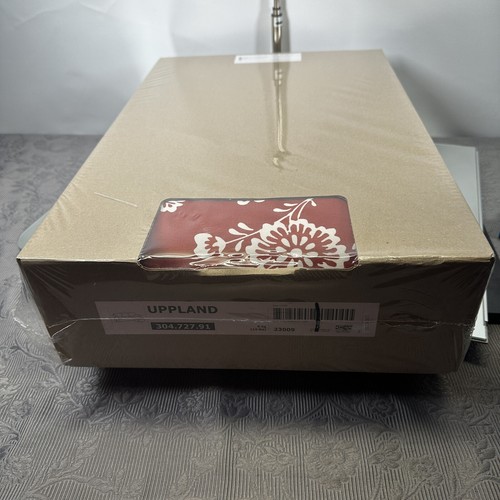 IKEA UPPLAND Cover For Sofa W/ Chaise Floral Red White Virestad 304.727.91 - Picture 2 of 3
