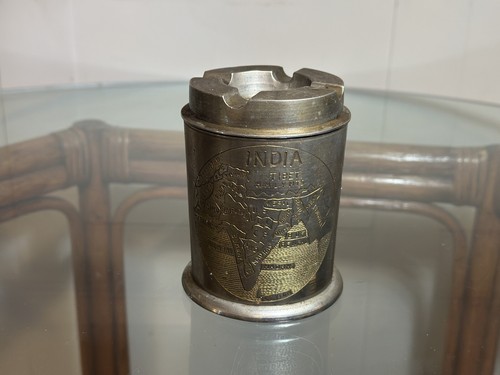 Antique Hand Decorated Cigarette Keeper, Indian, Brass, Tobacco Tin, Victorian - Picture 8 of 20