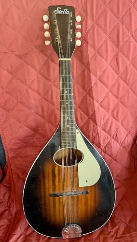VINTAGE STELLA MANDOLIN / LUTHIER RECONDITIONED / PLAYS LIKE BUTTER /