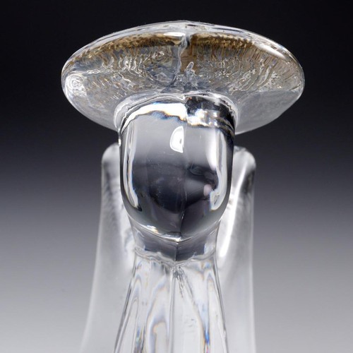 Estatuillas de ángel de Navidad de cristal de vidrio soplado a mano de Neiman Marcus de colección par - Imagen 6 de 7