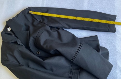 Boys Three Buttons Black Blazer And Vest Size 14 Unbranded - Picture 12 of 19