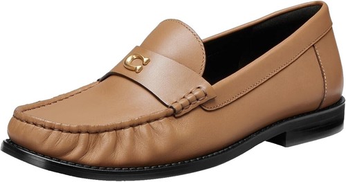 Coach‎ Penny Loafers Mens 10.5 D Mott Driver Brown Leather Slip On Shoes FG2983 BN Coach Mott Driver Men main image 2