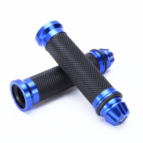 7/8" Universal Motorcycle Handlebar Hand Grips Gel for Suzuki SV650 SV1000 Blue - Picture 6 of 12
