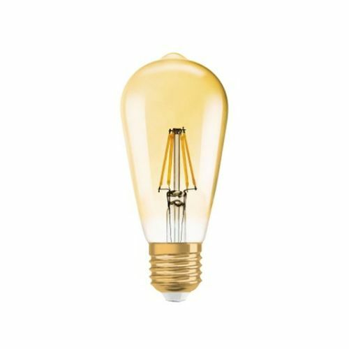 Osram 4W 470lm ST64 Clear Gold LED ES Globe - Picture 1 of 1