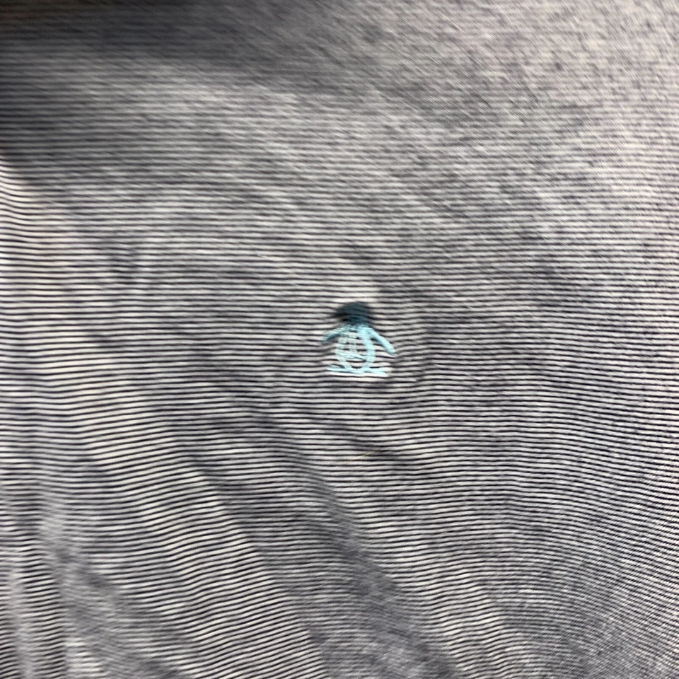 Camisa Polo Penguin Mujer Mediana Azul Algodón Informal Logo Original Damas 1A Foto 4 de 4