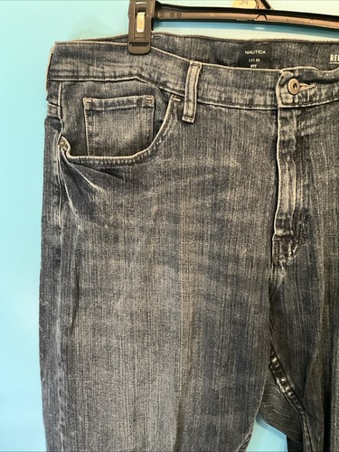 Nautica Relaxed Fit Stretch W38 L34 - Picture 2 of 14