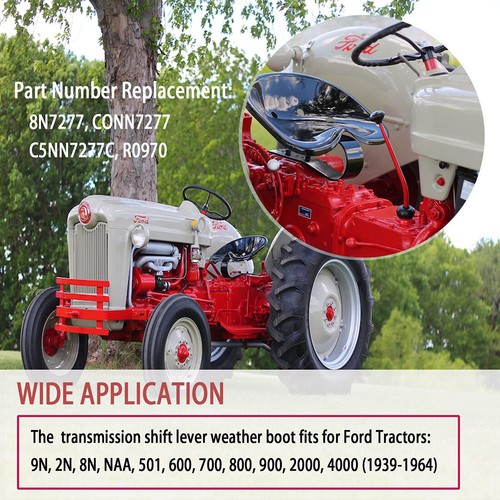 C5NN7277C Gear Shifter Shift Boot For Ford Tractor 2N 8N 9N NAA Jubilee 8N7277 - Picture 13 of 18