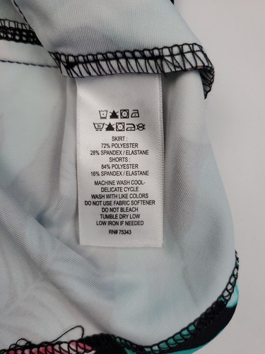 Tommy Bahama Golf Damen Tennis Skort Größe Large Stretch UPF 50 Blumendruck Neu mit Etikett - Bild 6 von 10