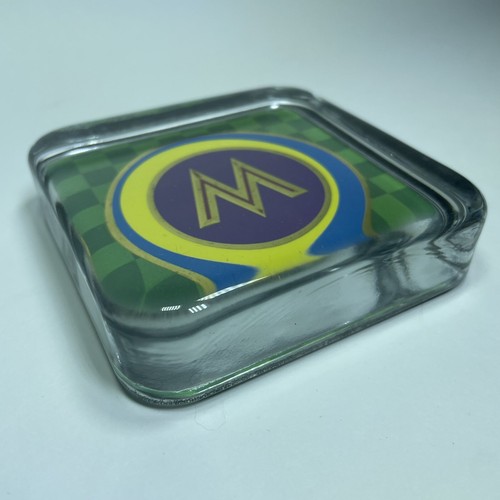 Punch Studio Gold Foiled “M”Monogram Paper Weight Desk Décor - Picture 3 of 5