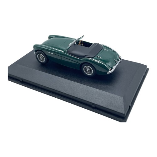 Austin Healey 100 Spruce Green Classic Diecast car 1:43 Scale Oxford - Picture 3 of 23