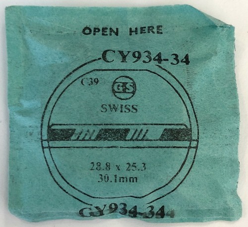 Reloj Pulsera Original NOS G-S "CY" Cristales #513-16 - 1500 Variaciones Disponibles! - Imagen 192 de 248