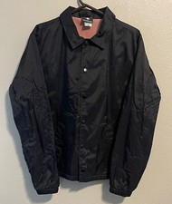 LRG Lifted Research Group Men  s S, Snap Button Lightweight Nylon Jacket J1380