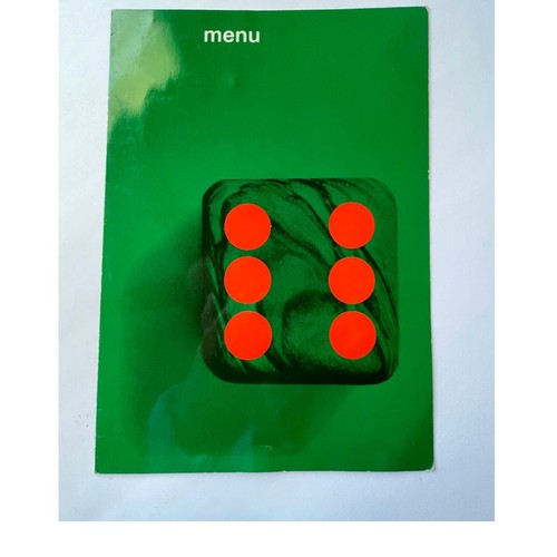 Menú, Holland American Ocean Liner, 10 de julio de 1971, cena francesa, bilingüe - Imagen 1 de 9