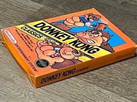 Donkey Kong Classics Nintendo Nes Game + Box Great Condition Authentic