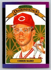1989 Donruss #4 Chris Sabo Cincinnati Reds