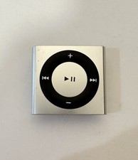 Apple iPod Shuffle 4th Generation Silver 2 GB Works Great