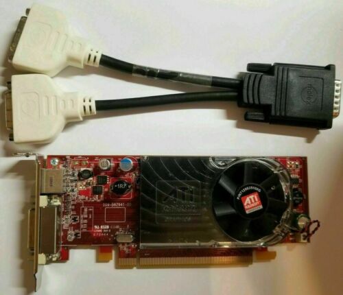 Dell OptiPlex SFF SLIM 755 760 780 360 380 Dual VGA Monitor Video Card PCI-e x16 - Picture 18 of 22