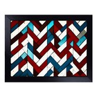Chevron Pattern Vol.5 Lap Tray Cushioned Bean Bag Padded TV Dinner Laptop Desk