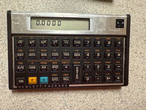 Hewlett-Packard HP 11C programmierbarer wissenschaftlicher Taschenrechner - GETESTET. FRISCHER TEIG - Bild 3 von 7