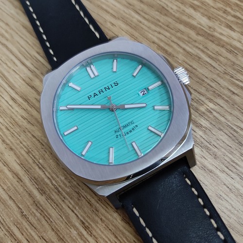 Reloj mecánico automático Parnis de cristal de zafiro Miyota de 42 mm marca luminosa - Imagen 27 de 33