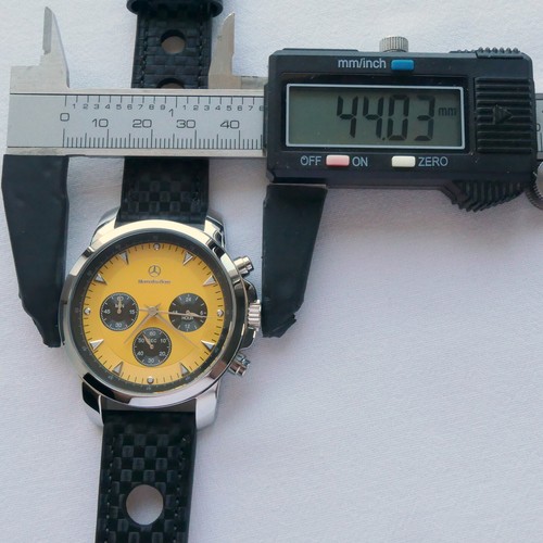 Mercedes Benz Classic Motorsport AMG DTM Racing Car Accessory Chronograph Watch - Picture 20 of 24