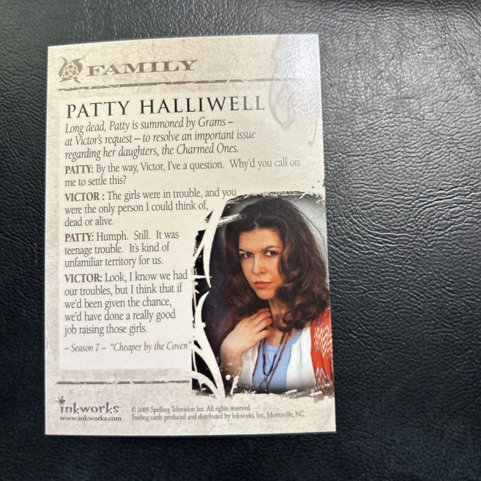 55a Charmed Conversations 2005 #38 Patty Halliwell Finola HugheS - Image 2 of 2
