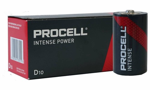 Pila D Torcia *10 PEZZI PROCELL Duracell Batteria mn1300 lr20 1,5v Alcaline lr13 - Foto 3 di 8