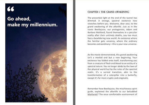 Handbook for the Recently Deceased: The Afterlife Halloween Gifts Paperback NEW - Picture 12 of 15