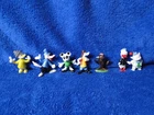 Vintage Marx, Tinykins, Plastic Figures, 7 Count, Lot 2