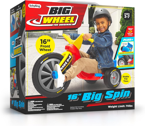 Big Wheel Big Spin - BW16BS - Low-Riding Tricycle with Adjustable Seat for Growi - Picture 6 of 12
