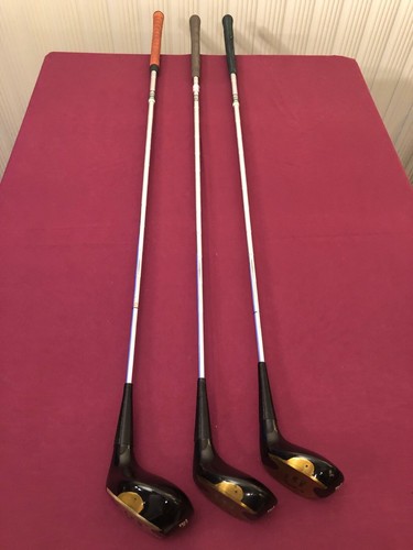Vintage Wilson Staff Tour Block 4300 Woods Set, Driver, Three and Five, RH, 1978 - Picture 9 of 10