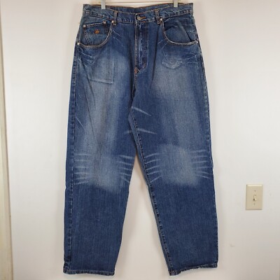 VTG 90s Makaveli Men's 36x34 Tupac 2Pac Shakur Hip Hop Rap Baggy