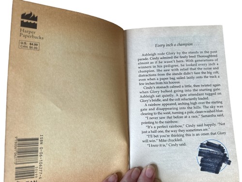 Thoroughbred #15: Glory’s Triumph By Joanna Campbell Vintage 1996 Paperback Book - Picture 2 of 5