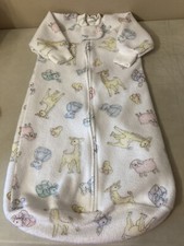 Vintage Carters Baby Sleep Sack Perfect For Reborn Baby Doll Pastel Animals