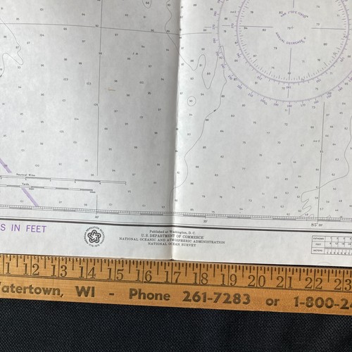 US Gulf Coast Florida Nautical Maps NOAA Lot 3 1970s National Ocean Survey VTG - Picture 13 of 22