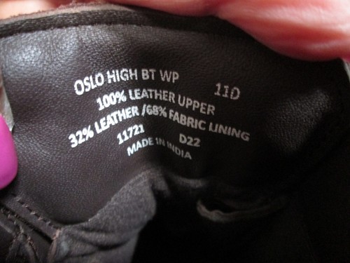 new Ralph Lauren Oslo Men's Waterproof high Boot, Black,/Brown Size 11D - Picture 12 of 19