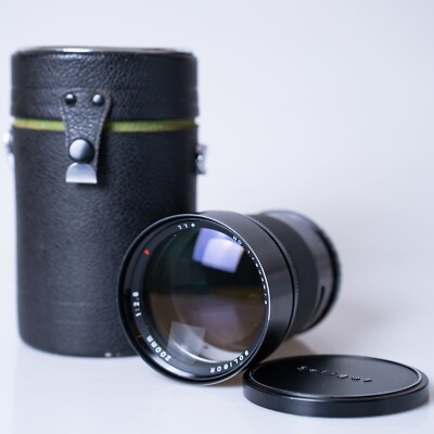 Soligor 200mm C/D  f 2,8 ''RED P'' - M42 - TOP ZUSTAND