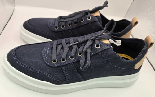 Cole Haan GrandPro Rally Canvas Court Sneaker-Navy Blue/White 7.5M - Picture 3 of 5
