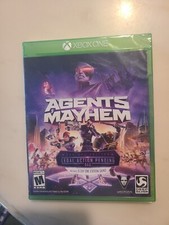 Agents of Mayhem Day One Edition BRAND NEW (Microsoft Xbox One, 2017) 6 Skins